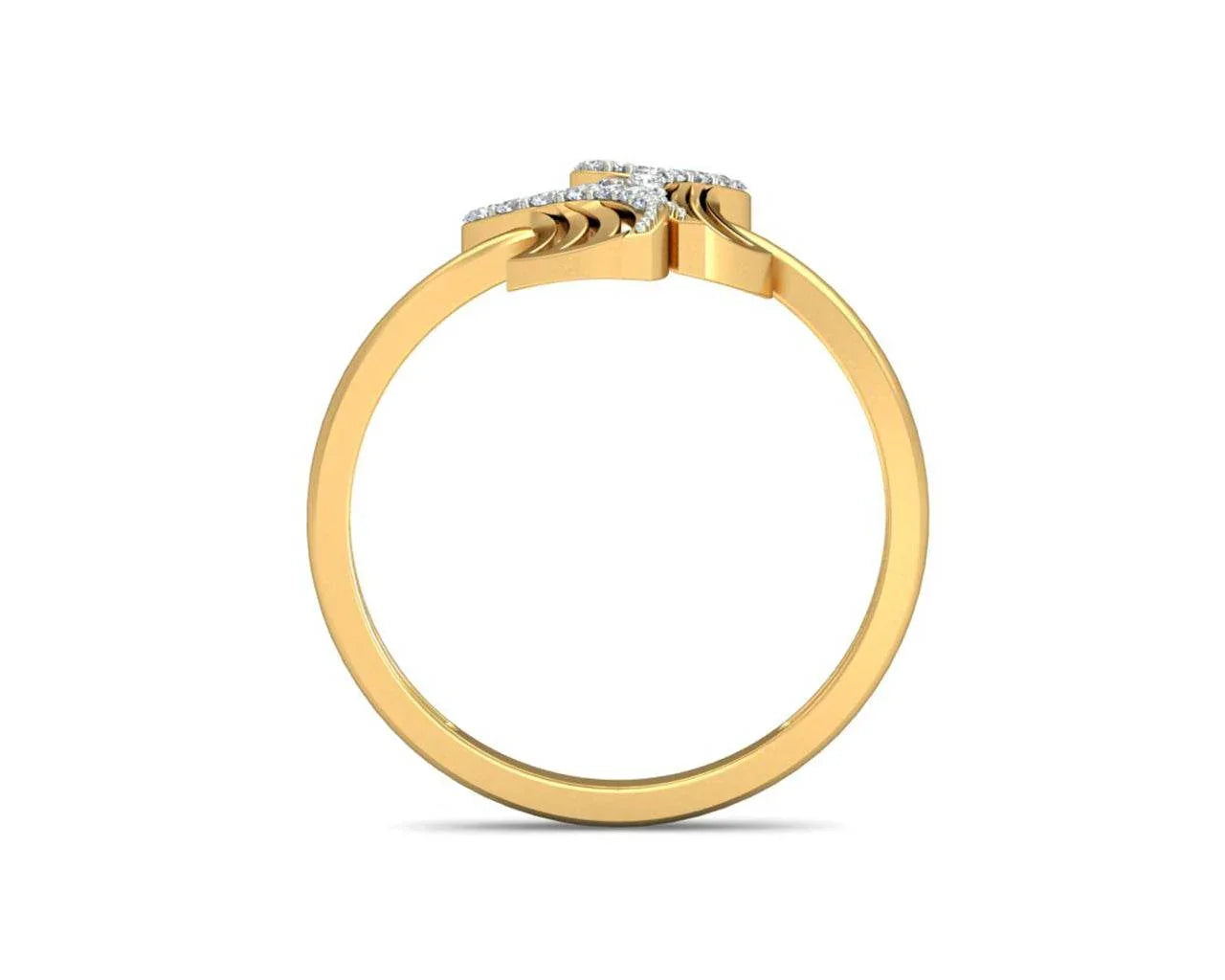 Sana Diamond Ring in 14k Gold - Jewelslane