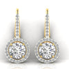 Sara Lab Grown Diamond Solitaire Earrings - Jewelslane