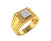 Saul 18k hallmarked diamond ring - Jewelslane