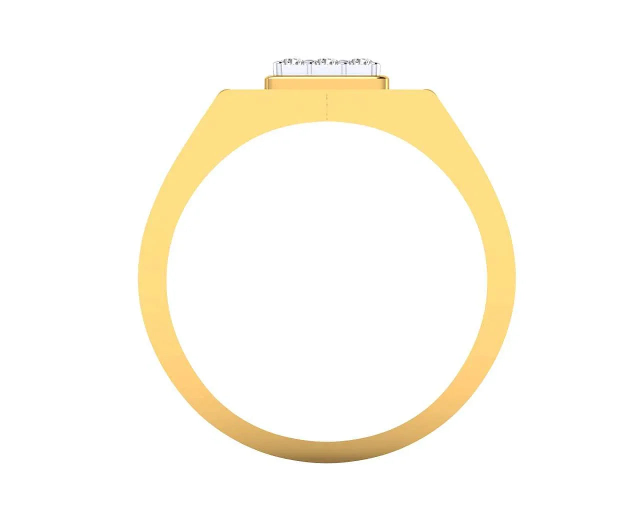 Saul 18k hallmarked diamond ring - Jewelslane