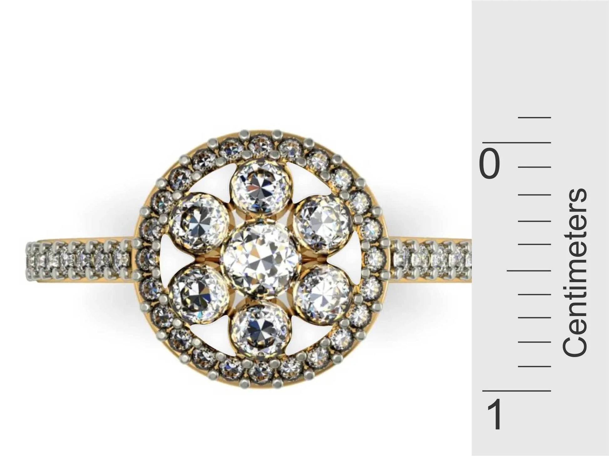 Diamond Engagement Ring - Jewelslane