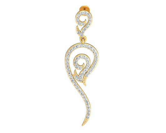 Sera Diamond Danglers - Jewelslane