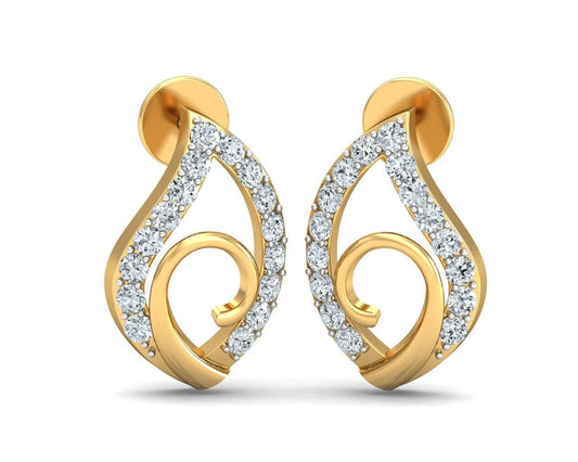 Shama Diamond Earrings - Jewelslane
