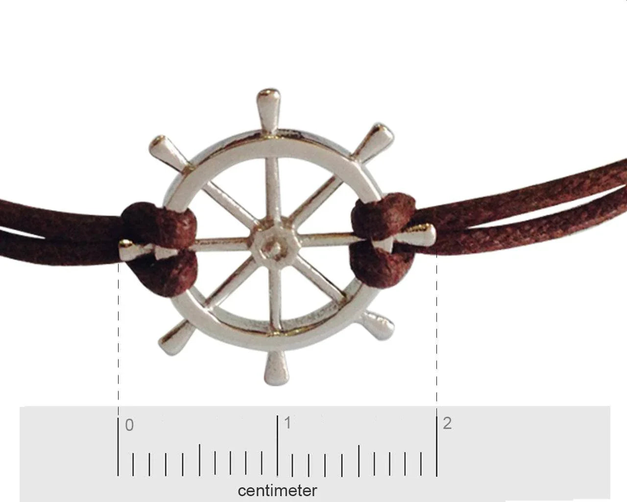 Ship Wheel Charm - Jewelslane