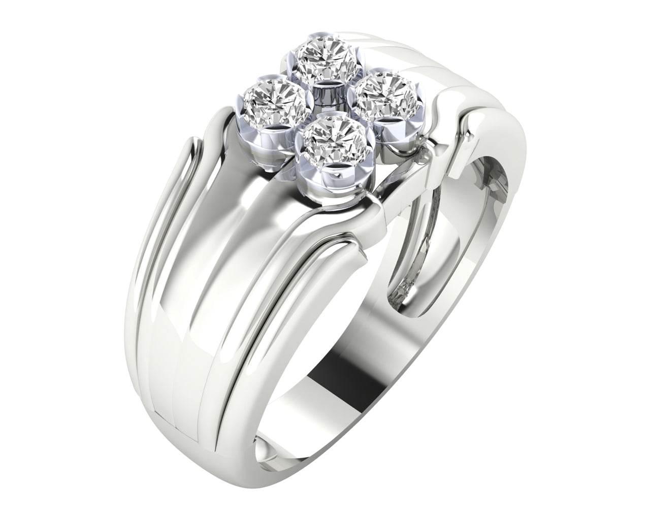 Sid Diamond Engagement ring for Men - Jewelslane