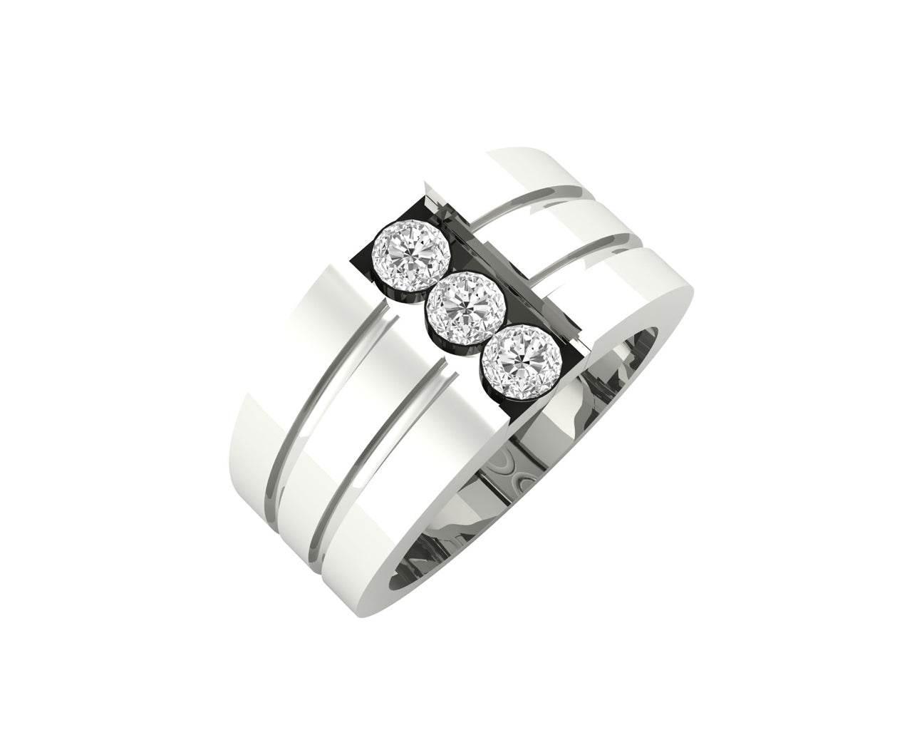 Simba diamond ring in 18k Gold - Jewelslane