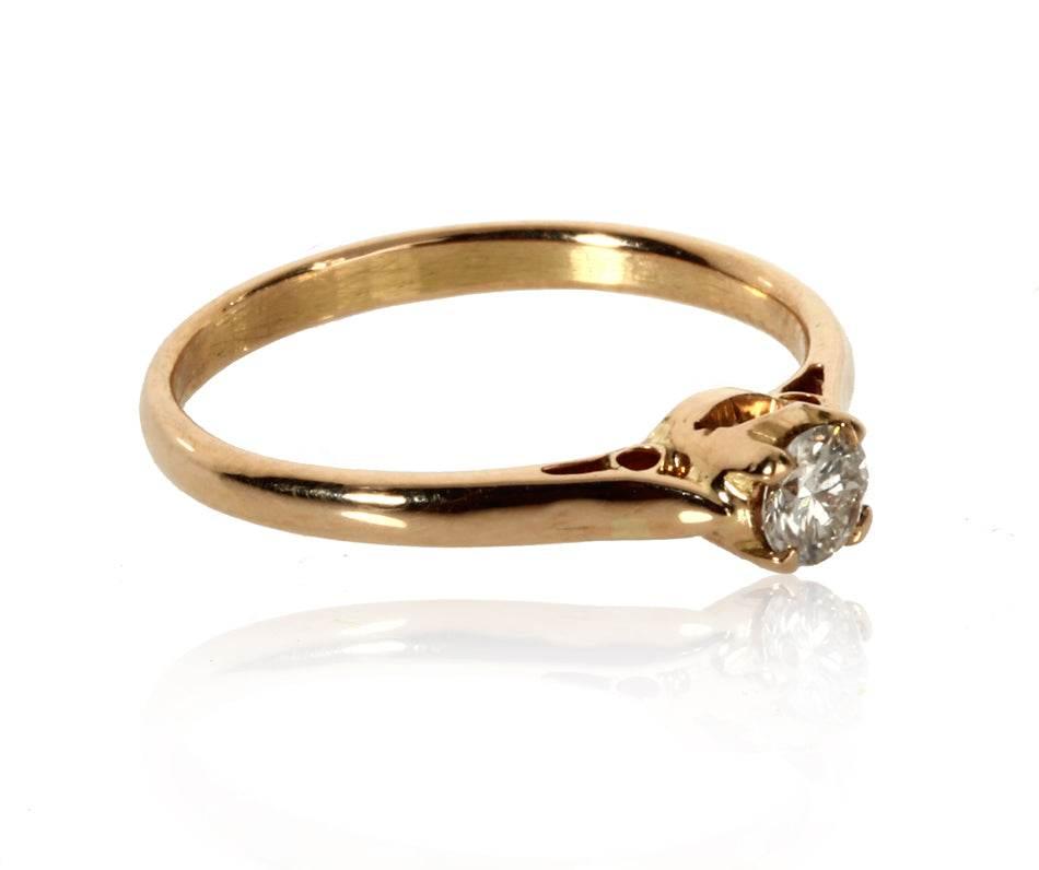 Single Diamond Solitaire Ring - Jewelslane