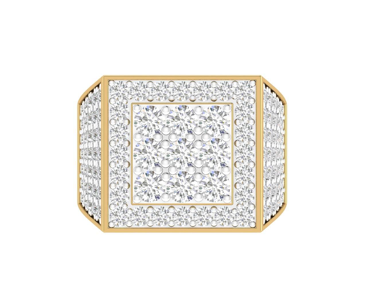 Sion Gents Diamond ring in Gold - Jewelslane