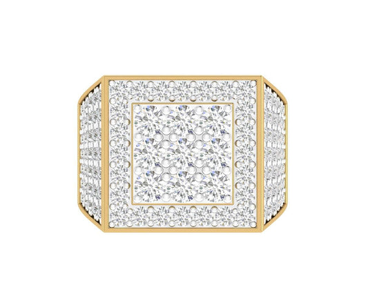 Sion Gents Diamond ring in Gold - Jewelslane