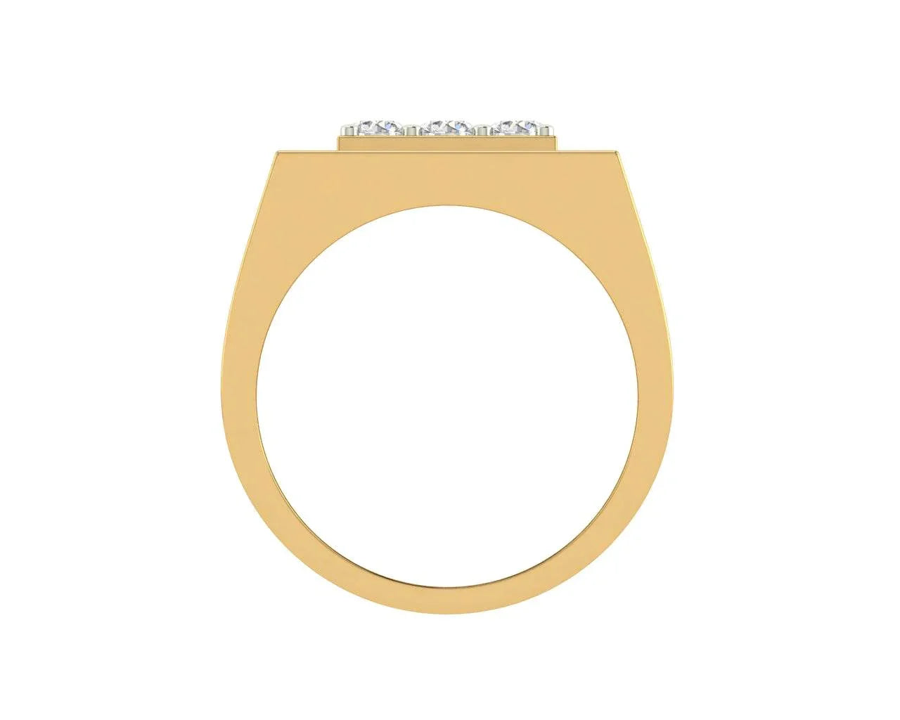 Sion Gents Diamond ring in Gold - Jewelslane