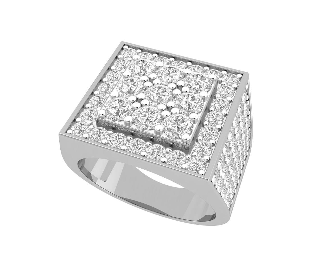 Sion Gents Diamond ring in Gold - Jewelslane