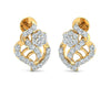 Sophia Diamond Gold Earrings - Jewelslane