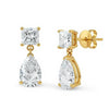 Stacy Lab Grown Solitaire Diamond Earrings - Jewelslane