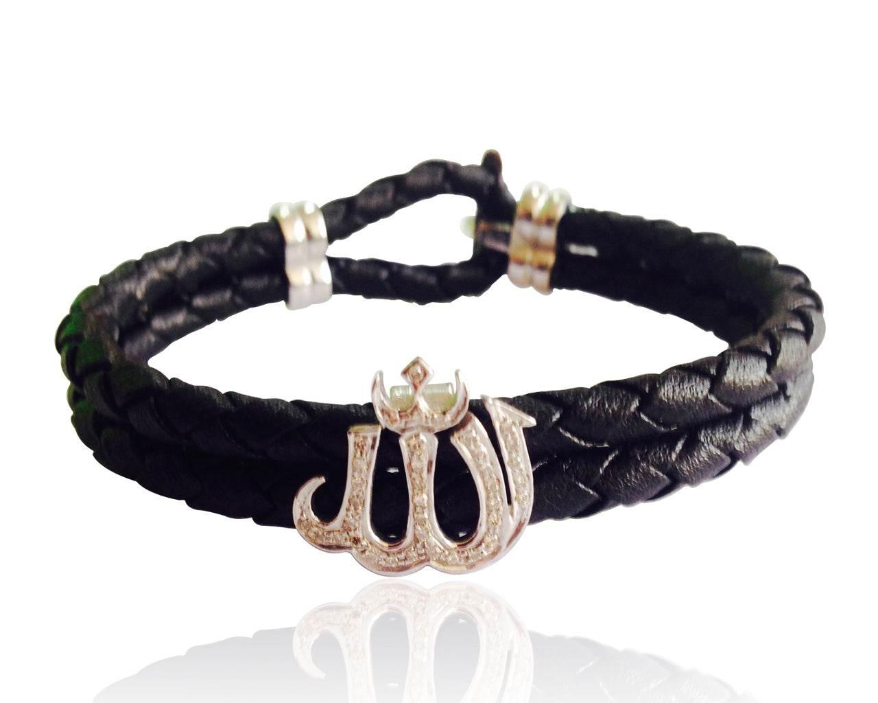Striking Allah bracelet for Men - Jewelslane