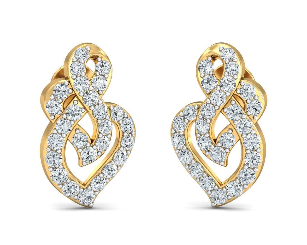Tacy Diamond Earrings - Jewelslane