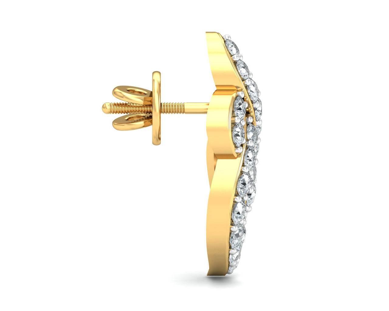 Tacy Diamond Earrings - Jewelslane