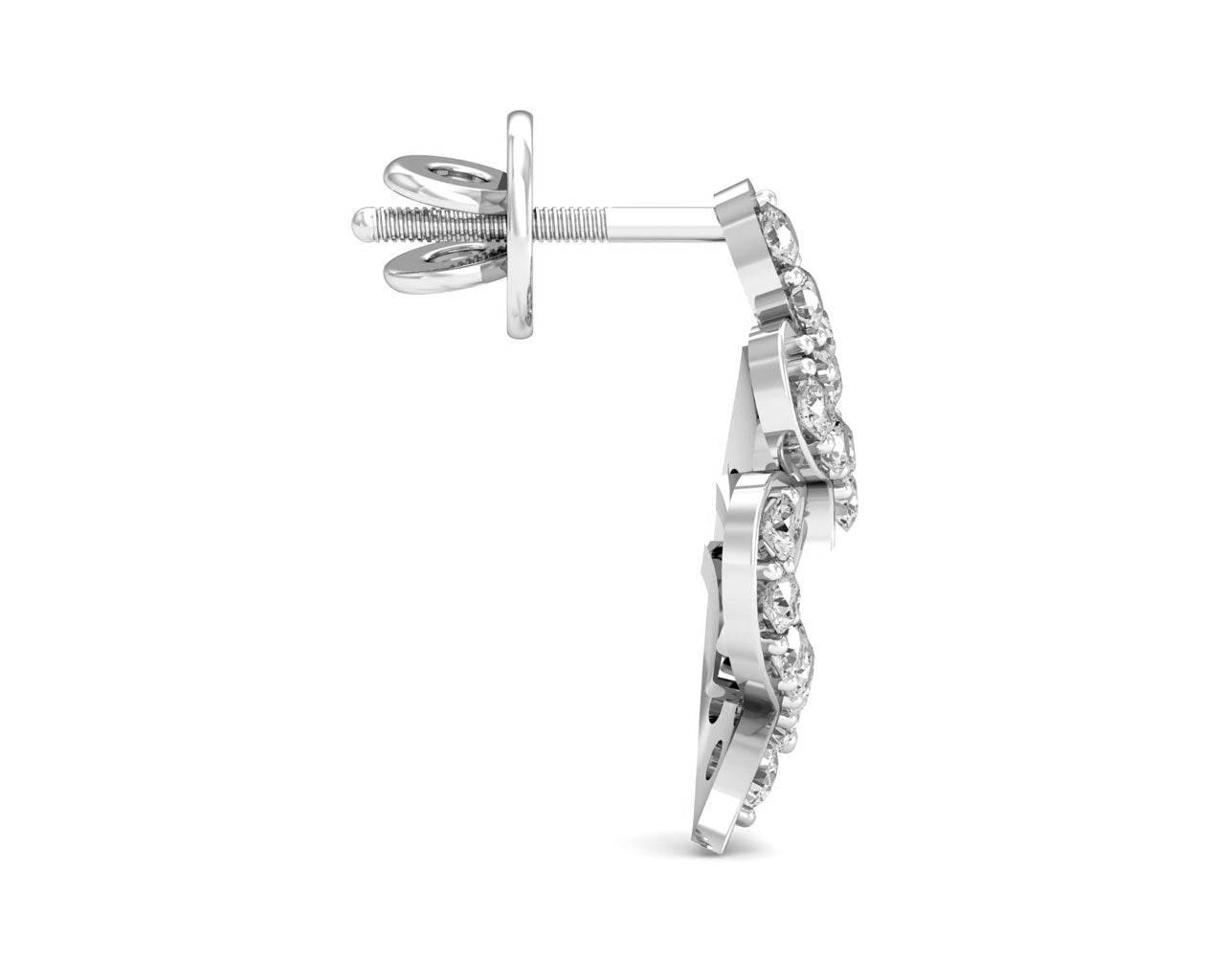 Talia Diamond Earrings - Jewelslane