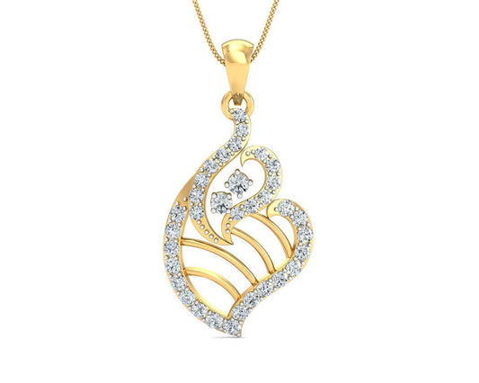 Talia diamond Pendant - Jewelslane