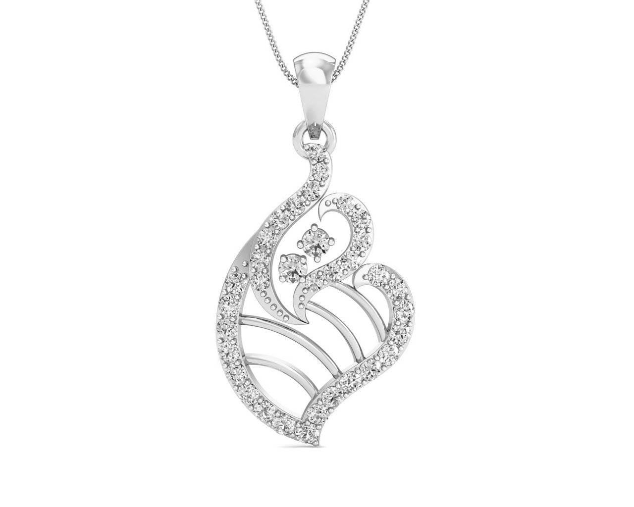 Talia diamond Pendant - Jewelslane