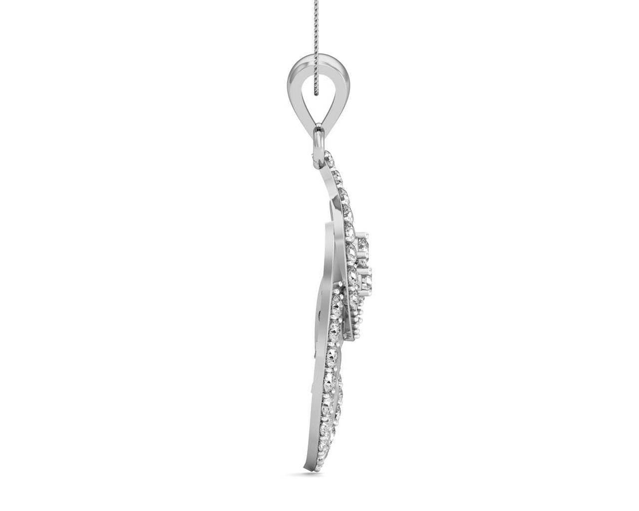 Talia diamond Pendant - Jewelslane