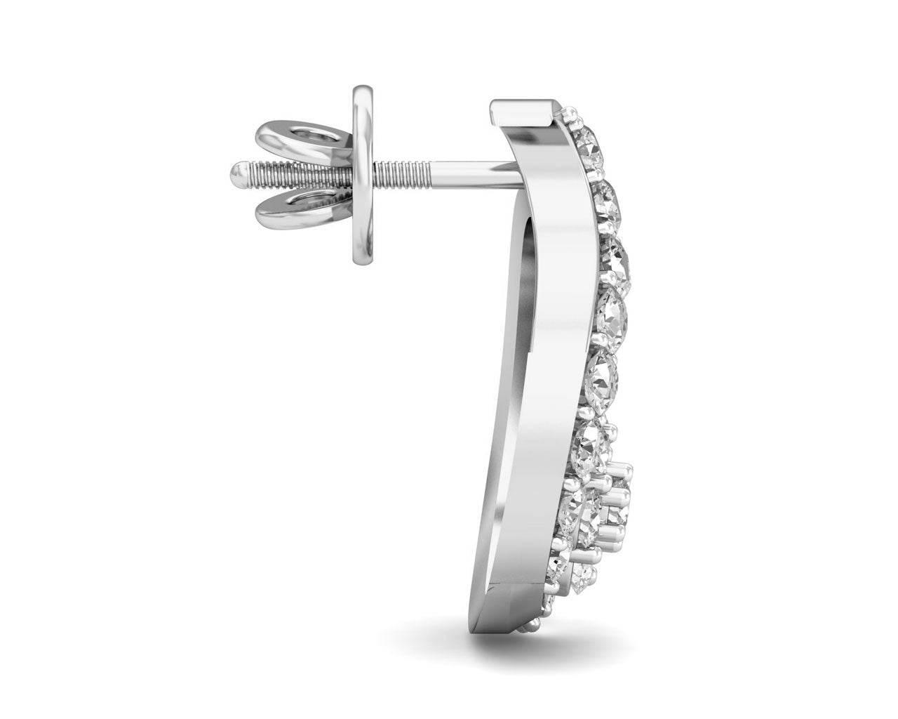 Tania Diamond Earrings - Jewelslane