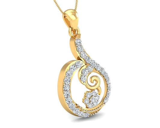 Tania Diamond Pendant - Jewelslane