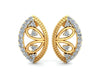 Tara Diamond Earrings In Gold - Jewelslane