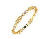 Tara Ladies Bangle in 14k Gold - Jewelslane