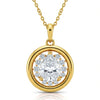 Uki Pear Shape Lab Diamond pendant - Jewelslane