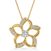 Valene Lab diamond Solitaire Pendant - Jewelslane
