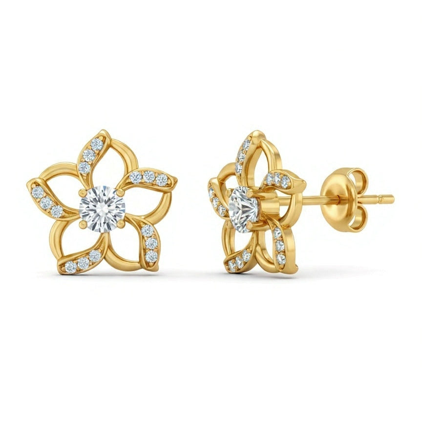 Valene Lab Diamond Gift Earrings - Jewelslane