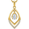 Valentina Lab Diamond Solitaire Pendant - Jewelslane