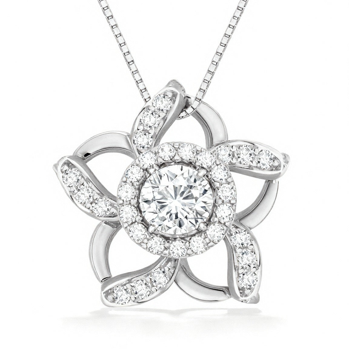 Valerie Lab Diamond Solitaire Pendant - Jewelslane