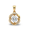 Valeska Lab Diamond Solitaire Pendant - Jewelslane