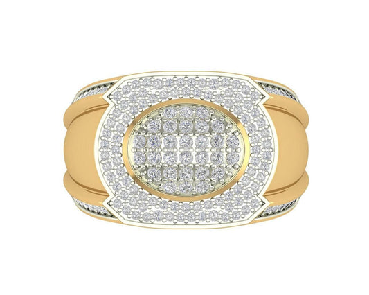 Vance Diamond Gents ring in gold - Jewelslane