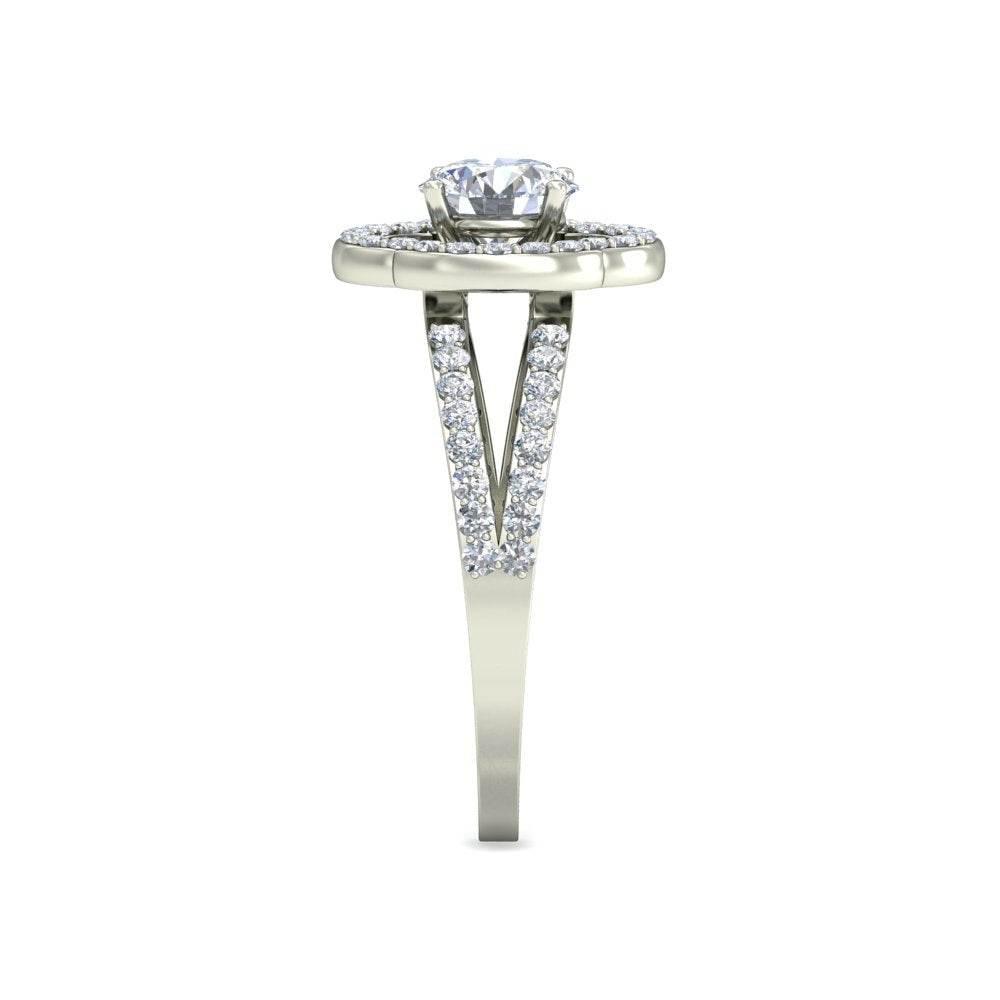 Venice Lab Diamond Solitaire Engagement Ring - Jewelslane