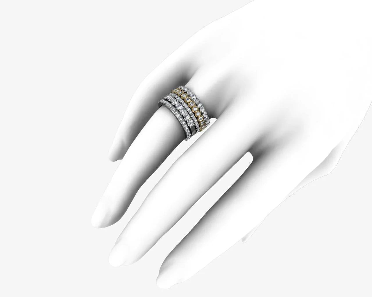 Victoria Diamond Eternity Band - Jewelslane