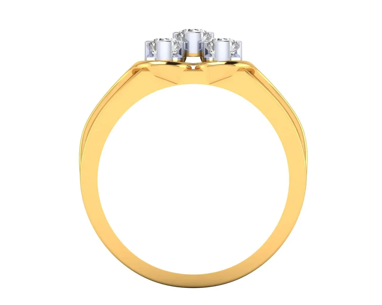 Vin diamond ring in 18k Gold - Jewelslane