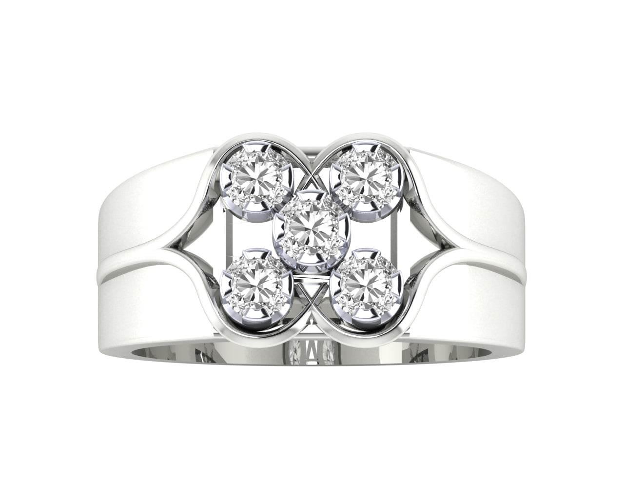 Vin diamond ring in 18k Gold - Jewelslane