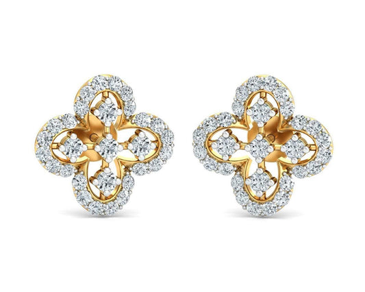 Vina Diamond Earstuds - Jewelslane