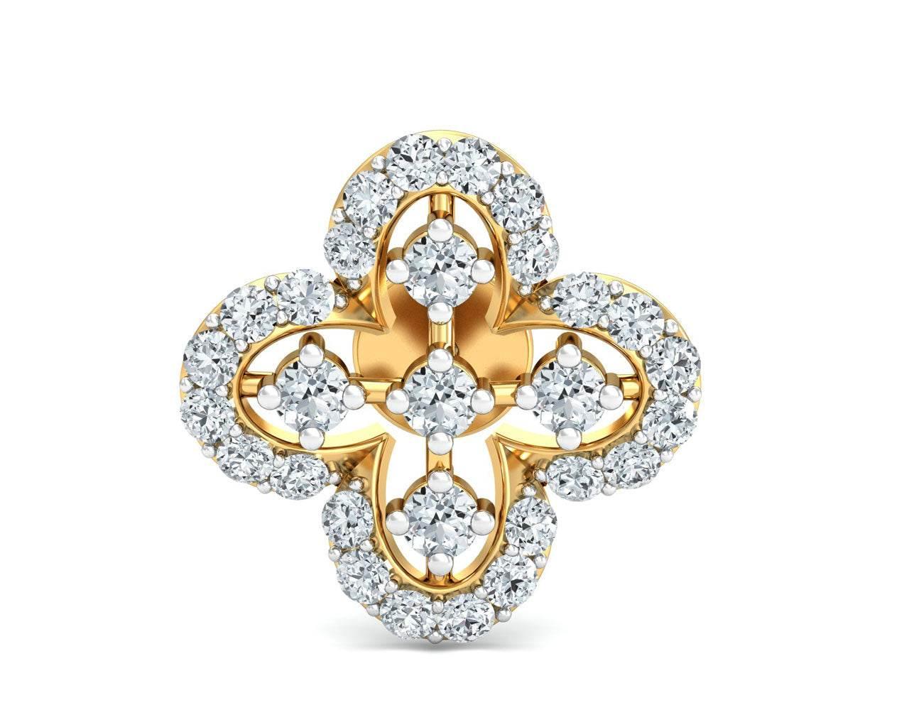 Vina Diamond Earstuds - Jewelslane