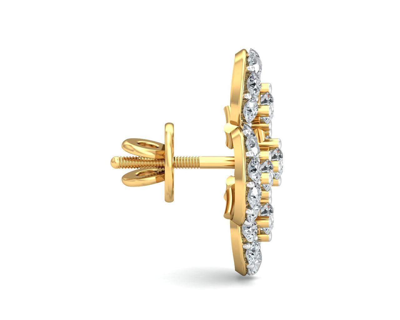 Vina Diamond Earstuds - Jewelslane