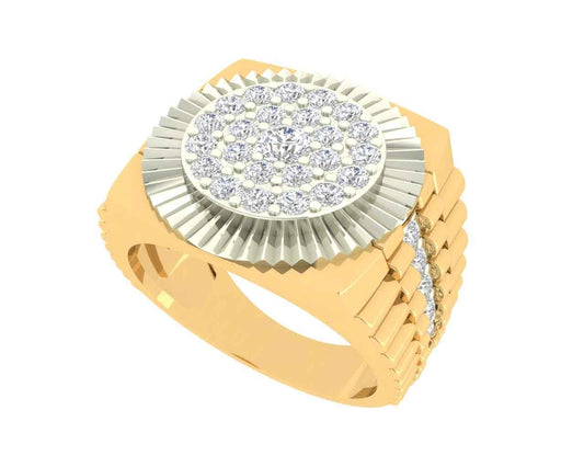 Vincent Men's Diamond Ring in gold - Jewelslane