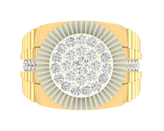 Vincent Men's Diamond Ring in gold - Jewelslane