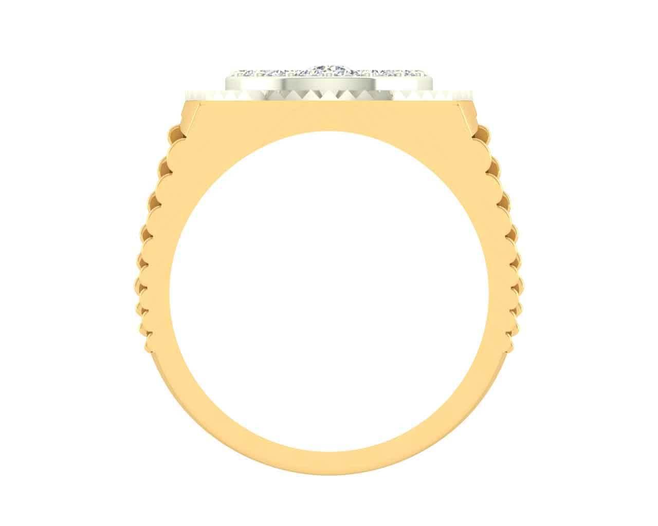 Vincent Men's Diamond Ring in gold - Jewelslane