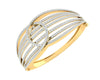 Wenda Diamond Half Bracelet in Gold - Jewelslane