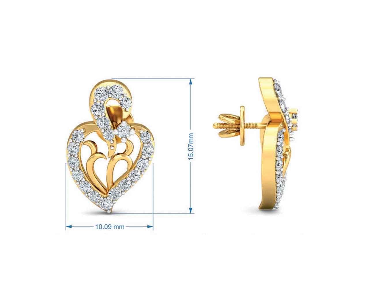 Wendi Diamond Earrings - Jewelslane