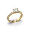 Willma Round Brilliant Lab Diamond Engagement Ring - Jewelslane