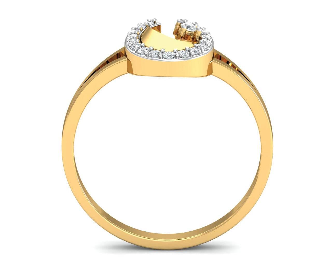 Wina Gold & Diamond Ring - Jewelslane