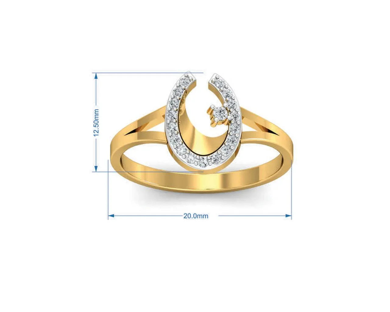 Wina Gold & Diamond Ring - Jewelslane